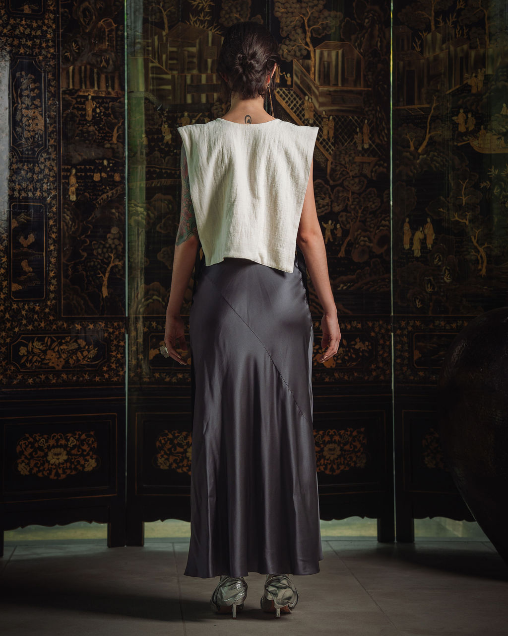 Huipil - White Dandelion