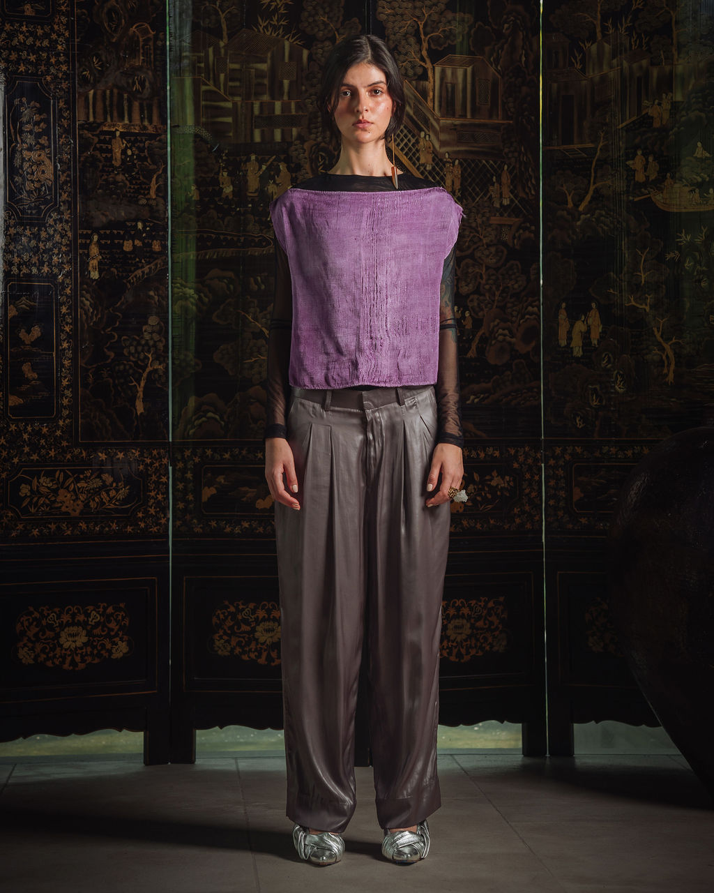 Light Blouse - Violet