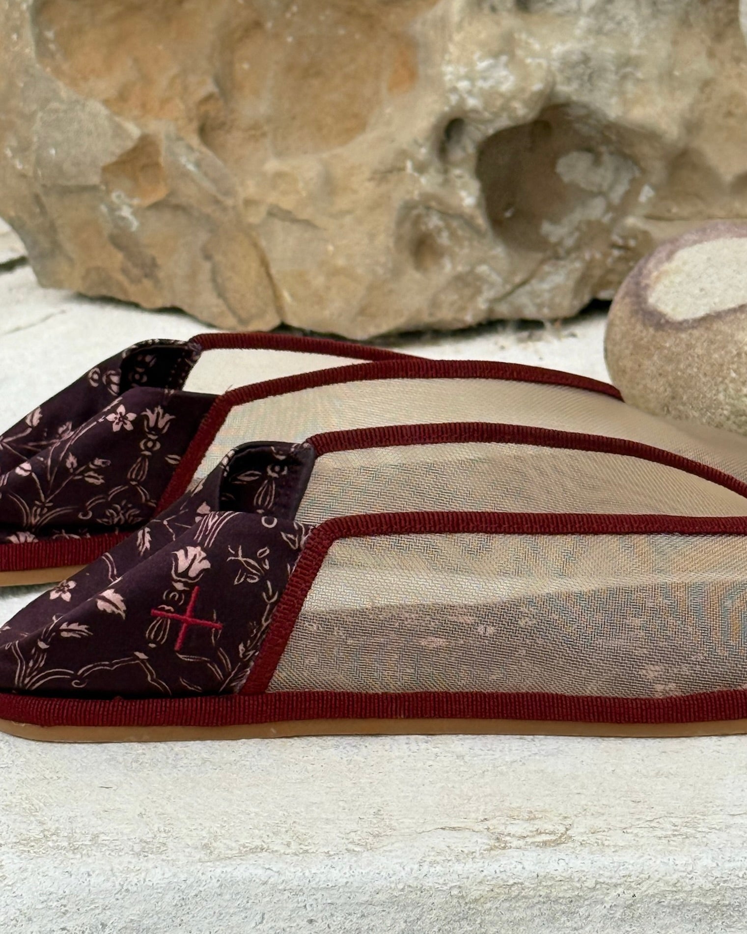 Fleur de Lis Slipper