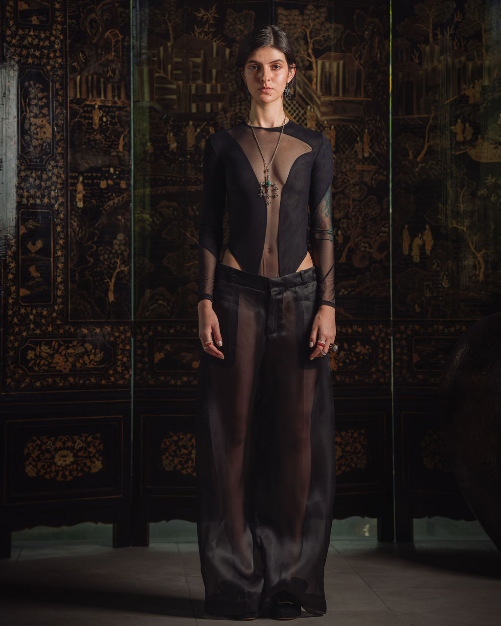 Trinity Bodysuit - Black