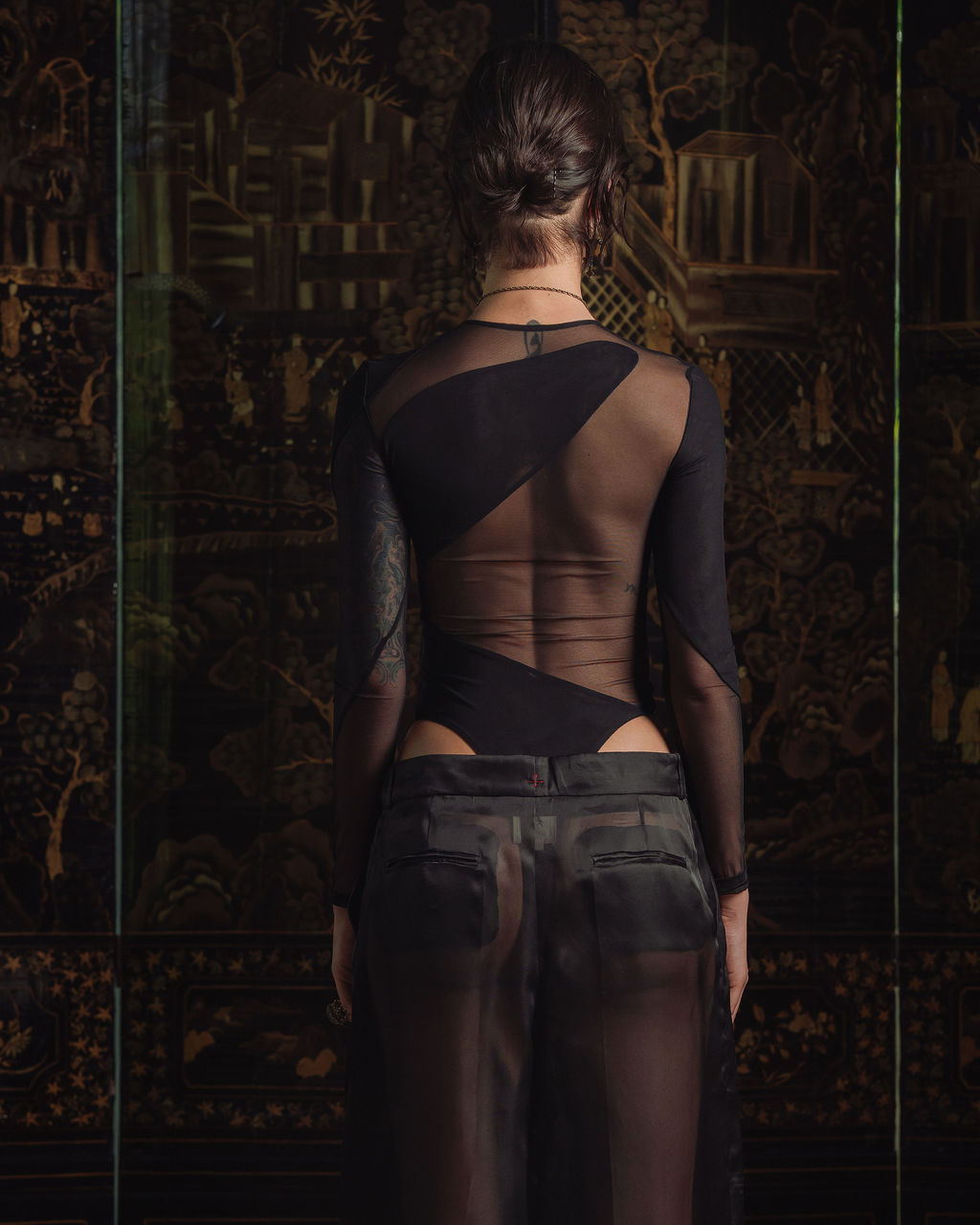 Trinity Bodysuit - Black