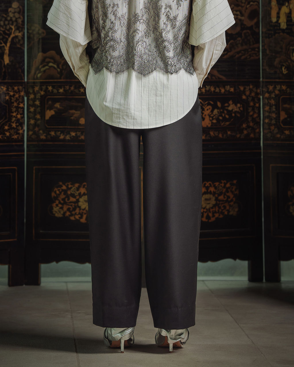 Boyfriend Pants - Black