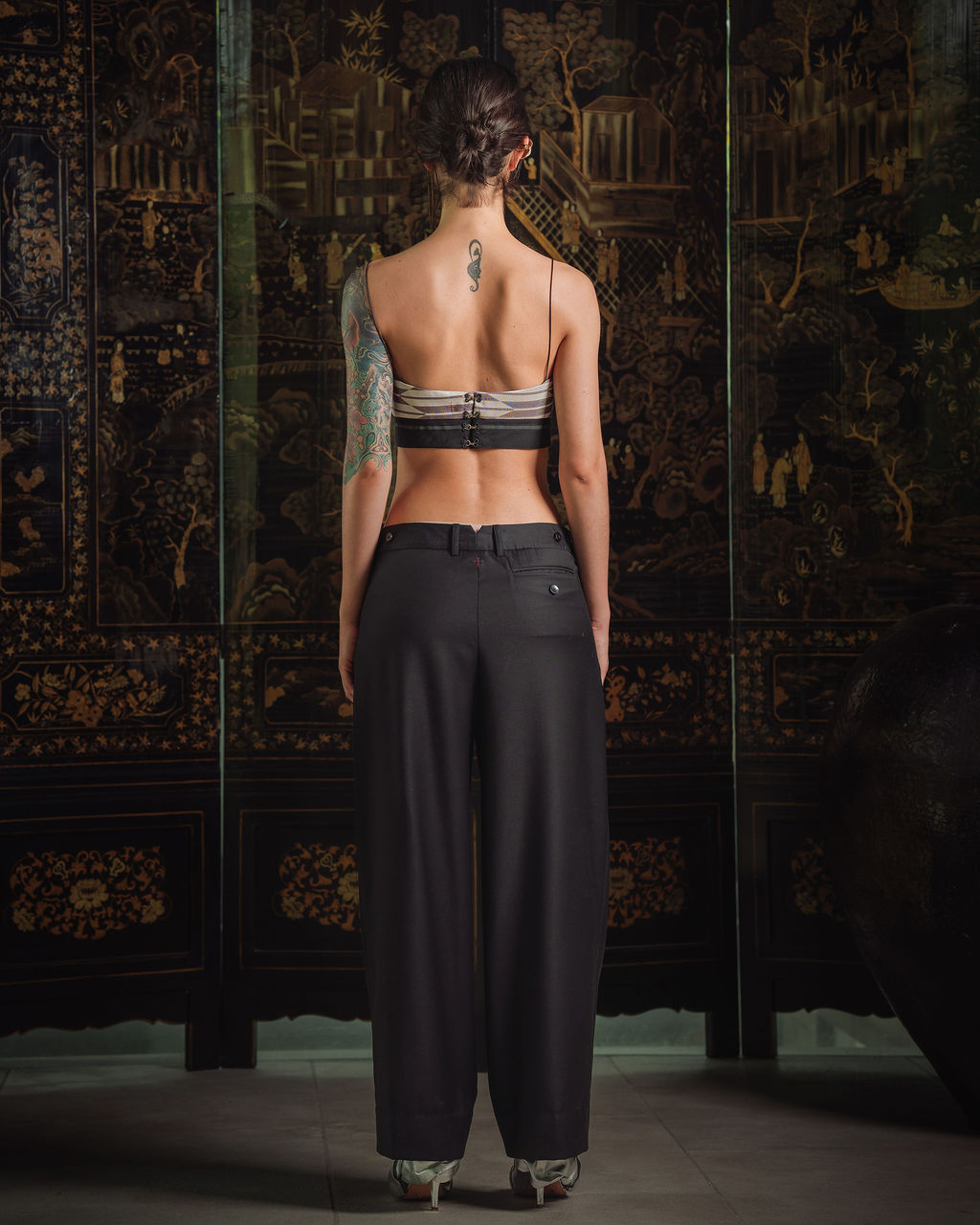 Roberta Top - Sacred Geometry Kimono