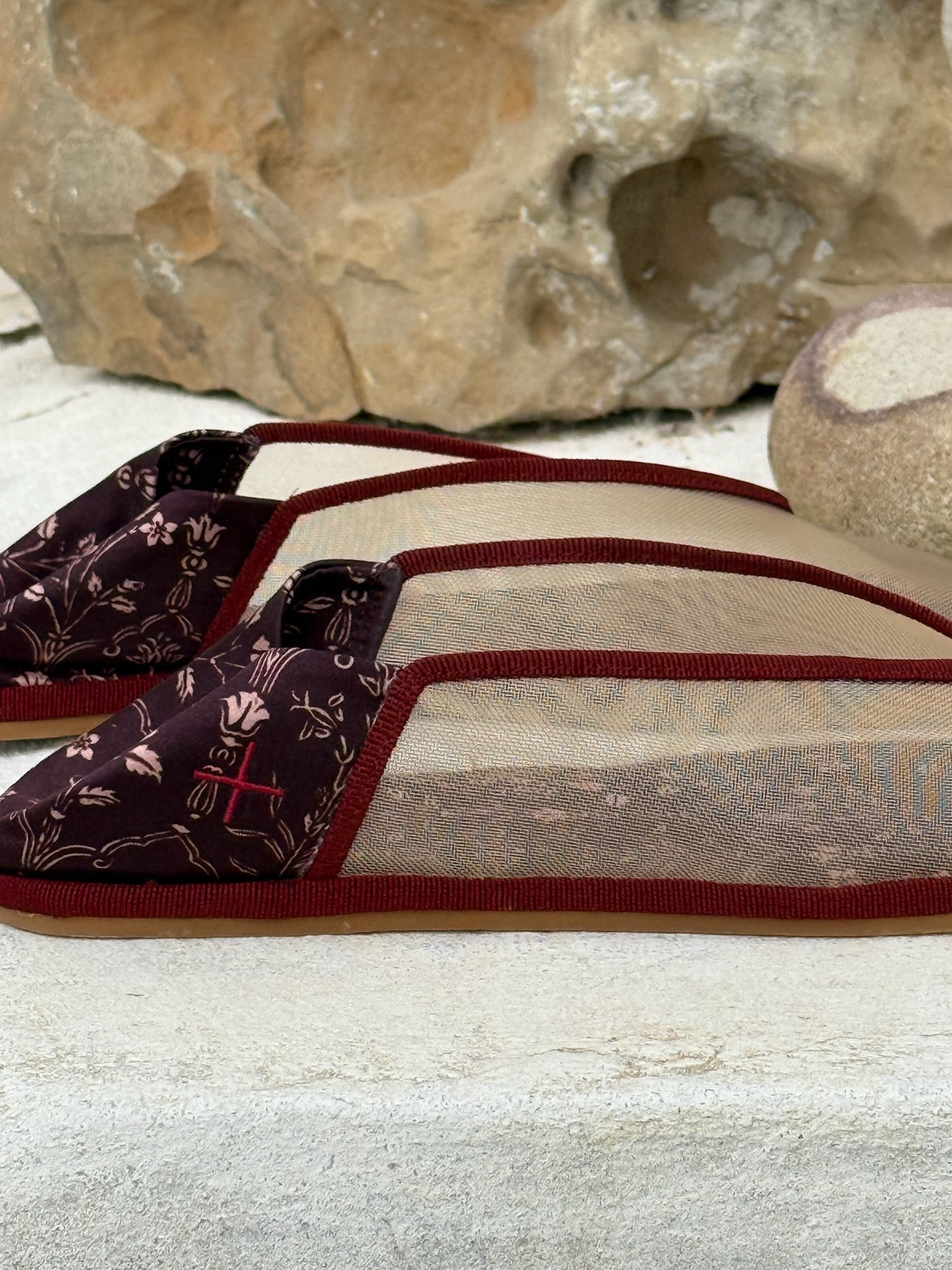 Fleur de Lis Slipper