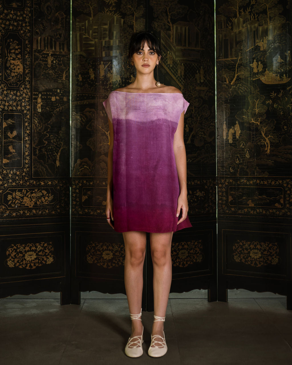 Fields of Violet Dress
