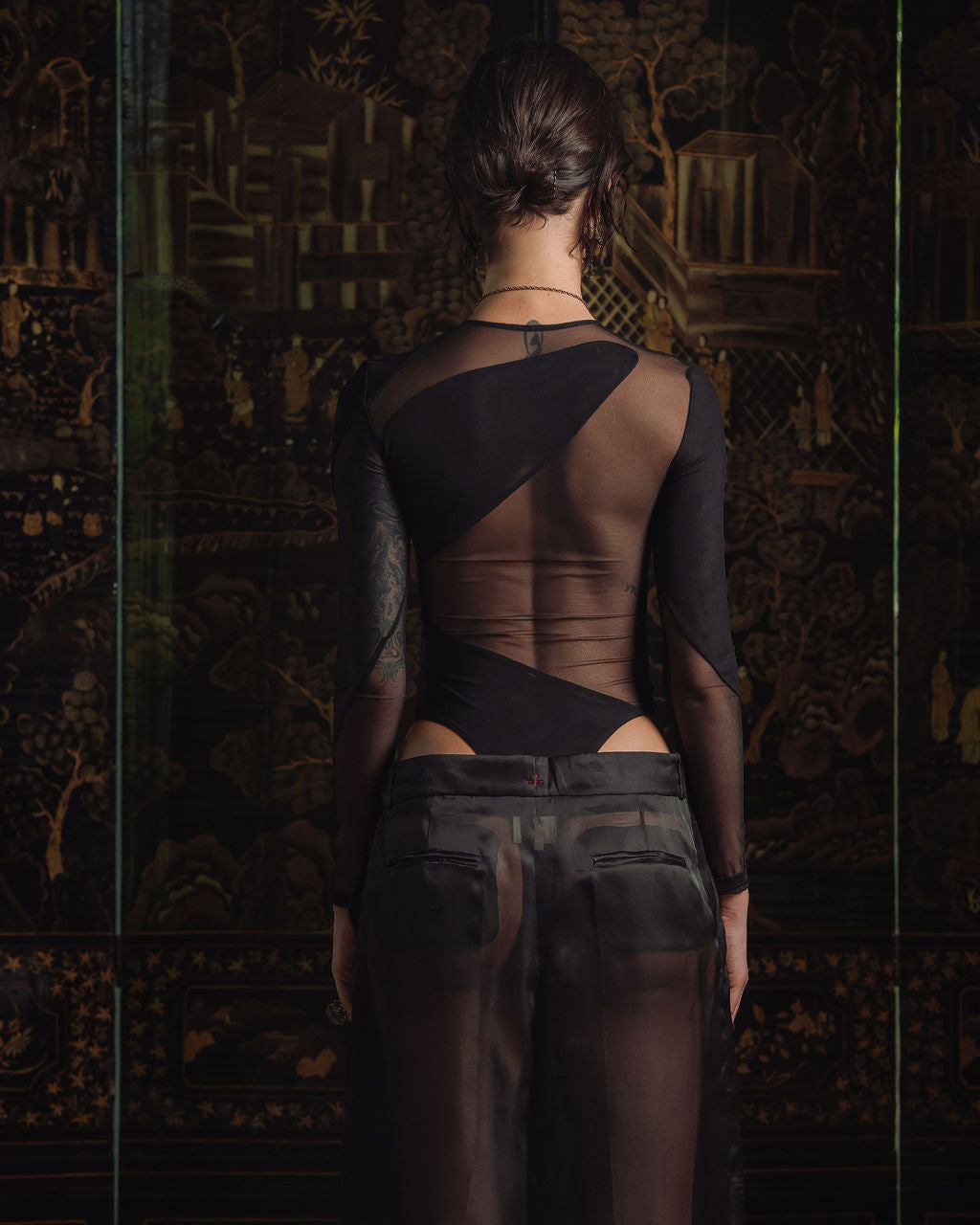 Trinity Bodysuit - Black