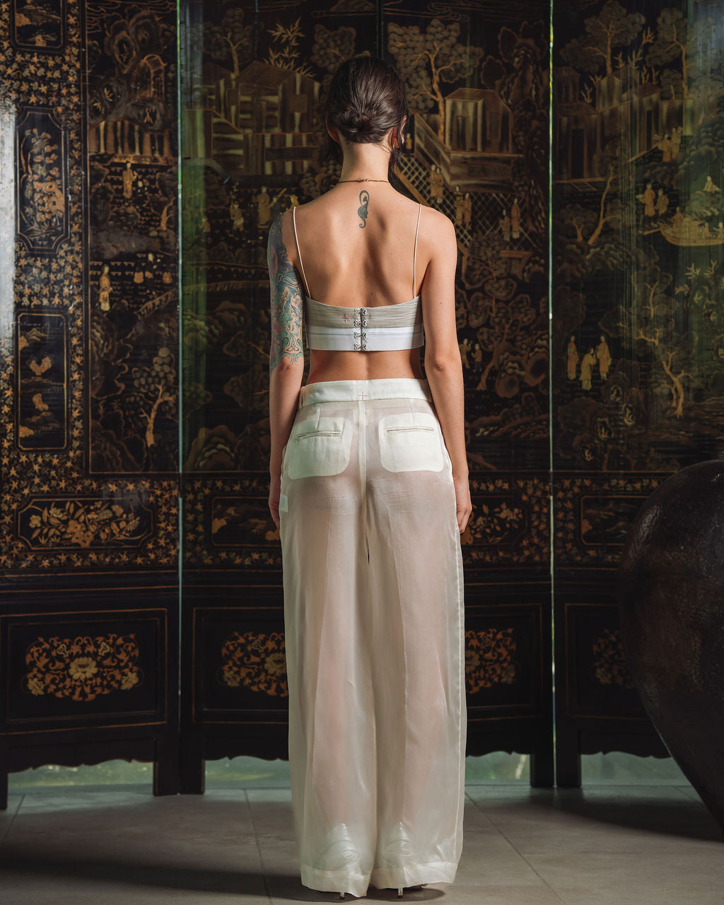 Roberta Top - Salt Crystal Kimono