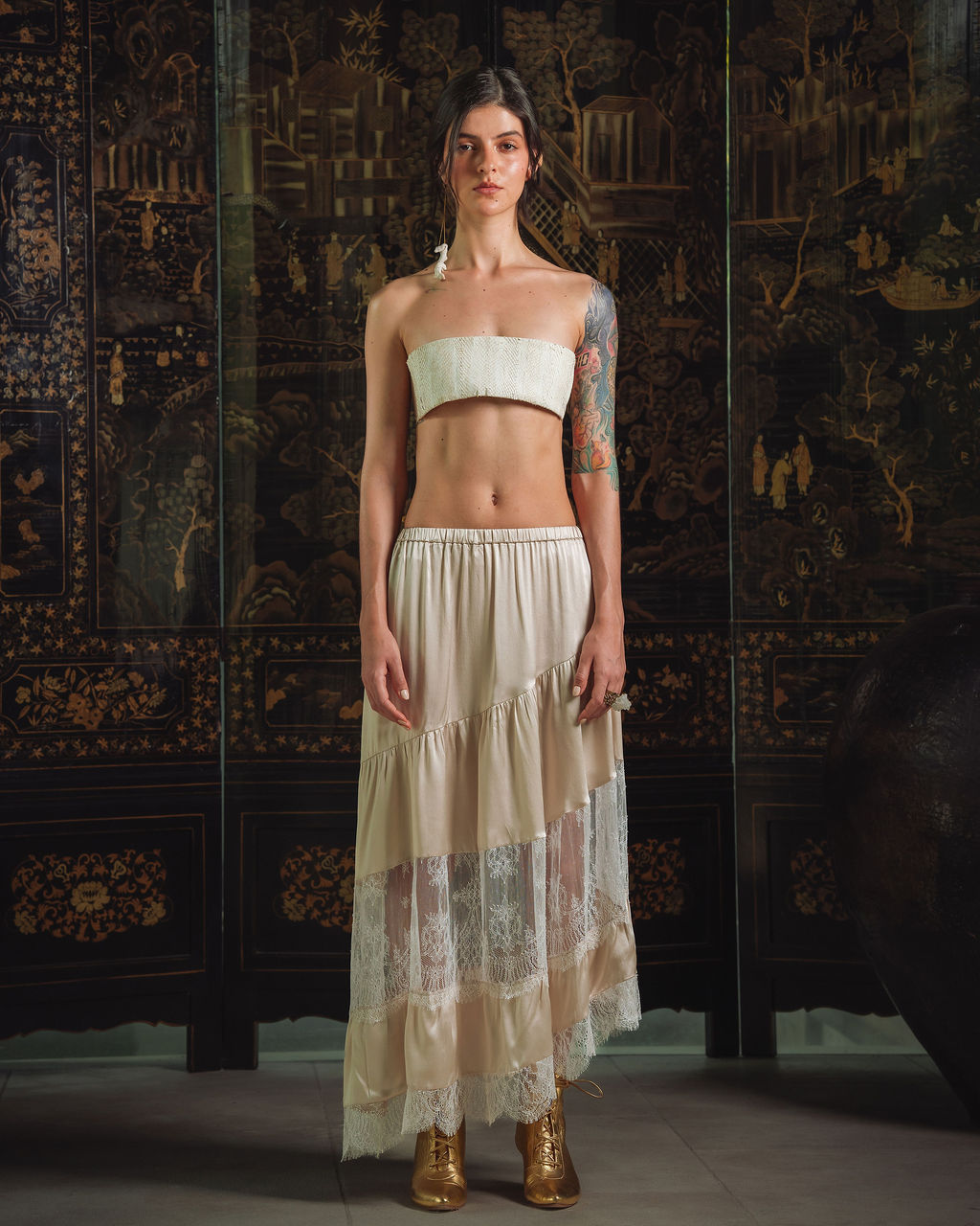Honeymilk Lace Skirt