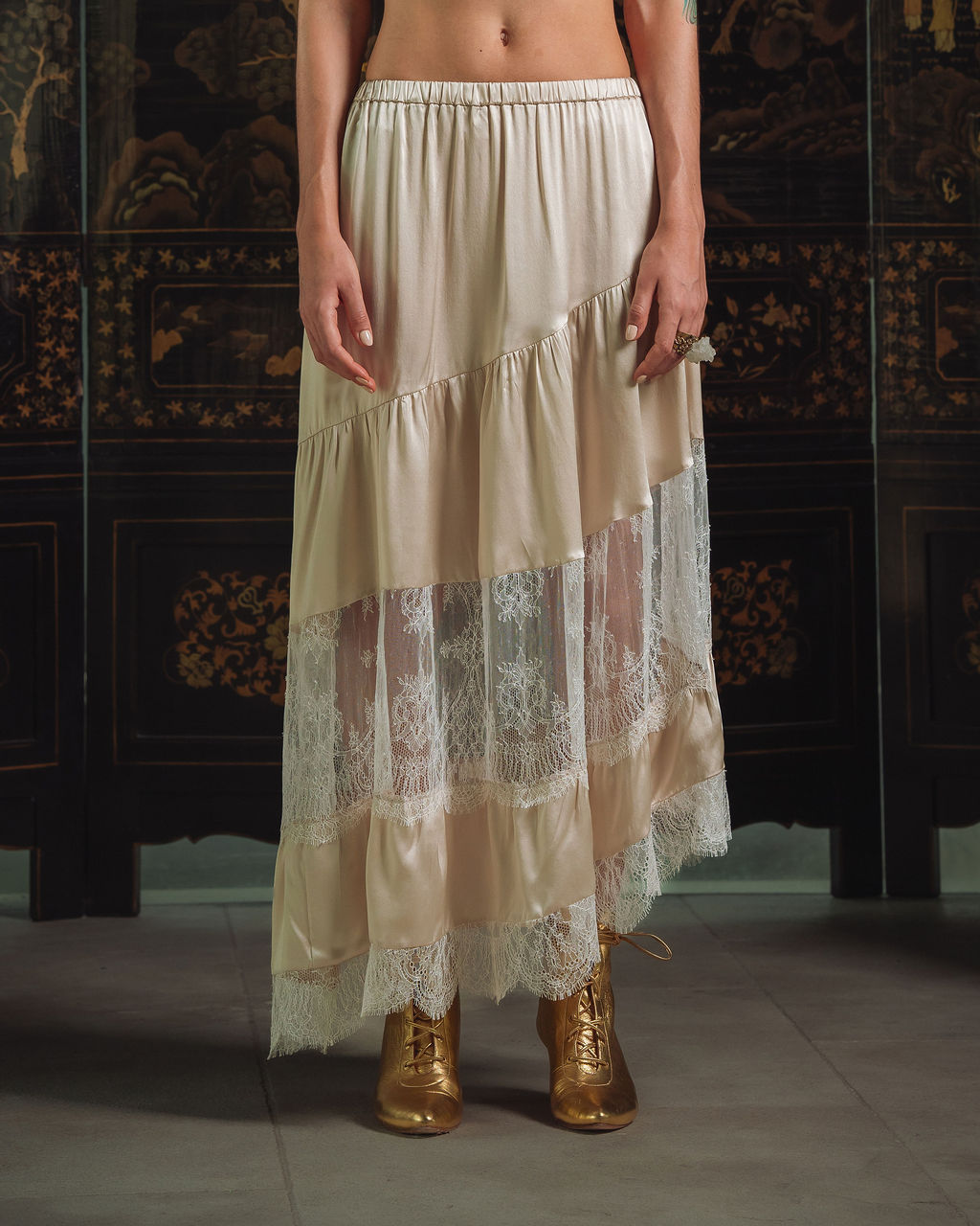 Honeymilk Lace Skirt