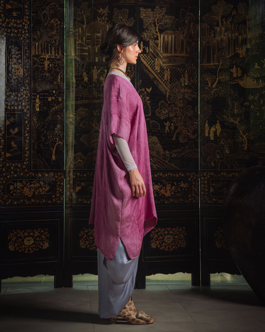 Huipil Murasaki - Magenta