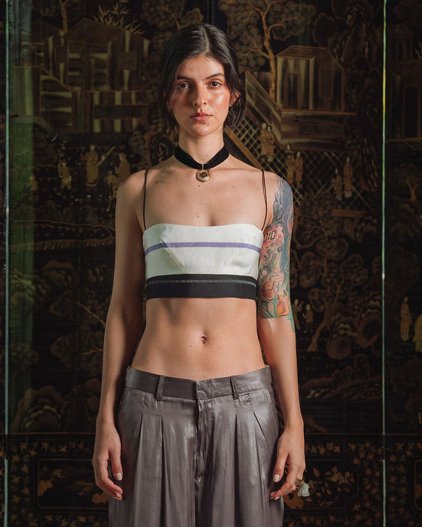 Roberta Top - Violet One Kimono