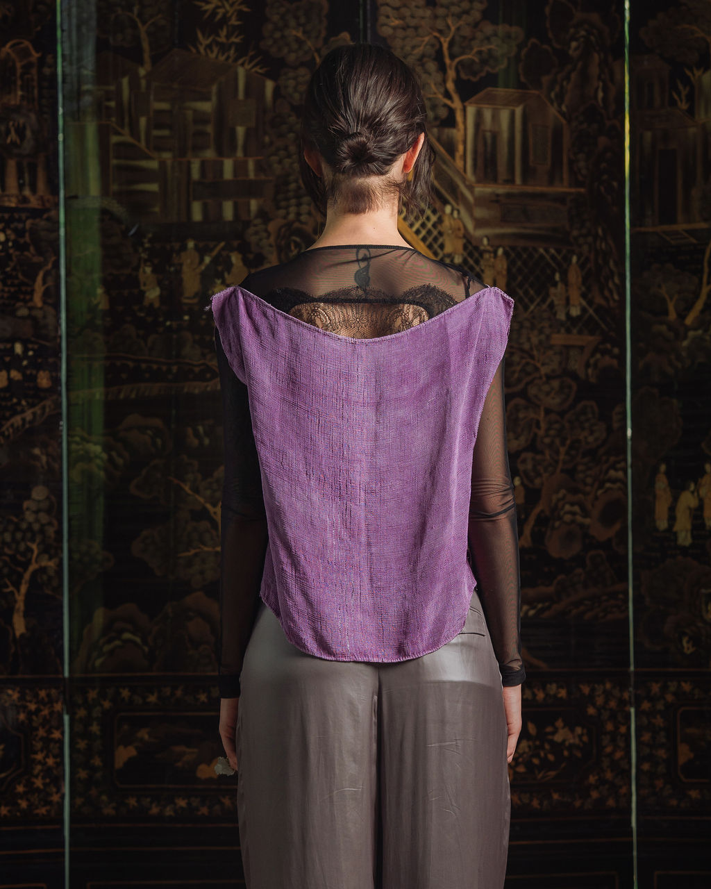 Light Blouse - Violet