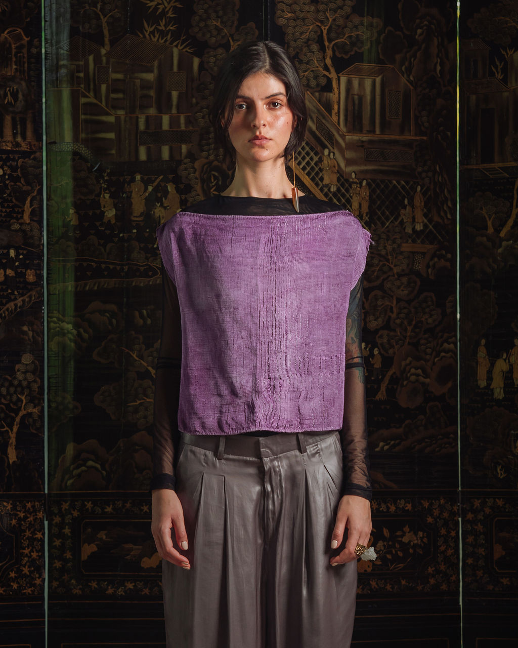 Light Blouse - Violet