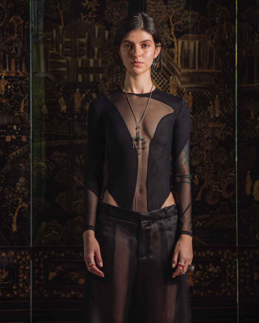 Trinity Bodysuit - Black