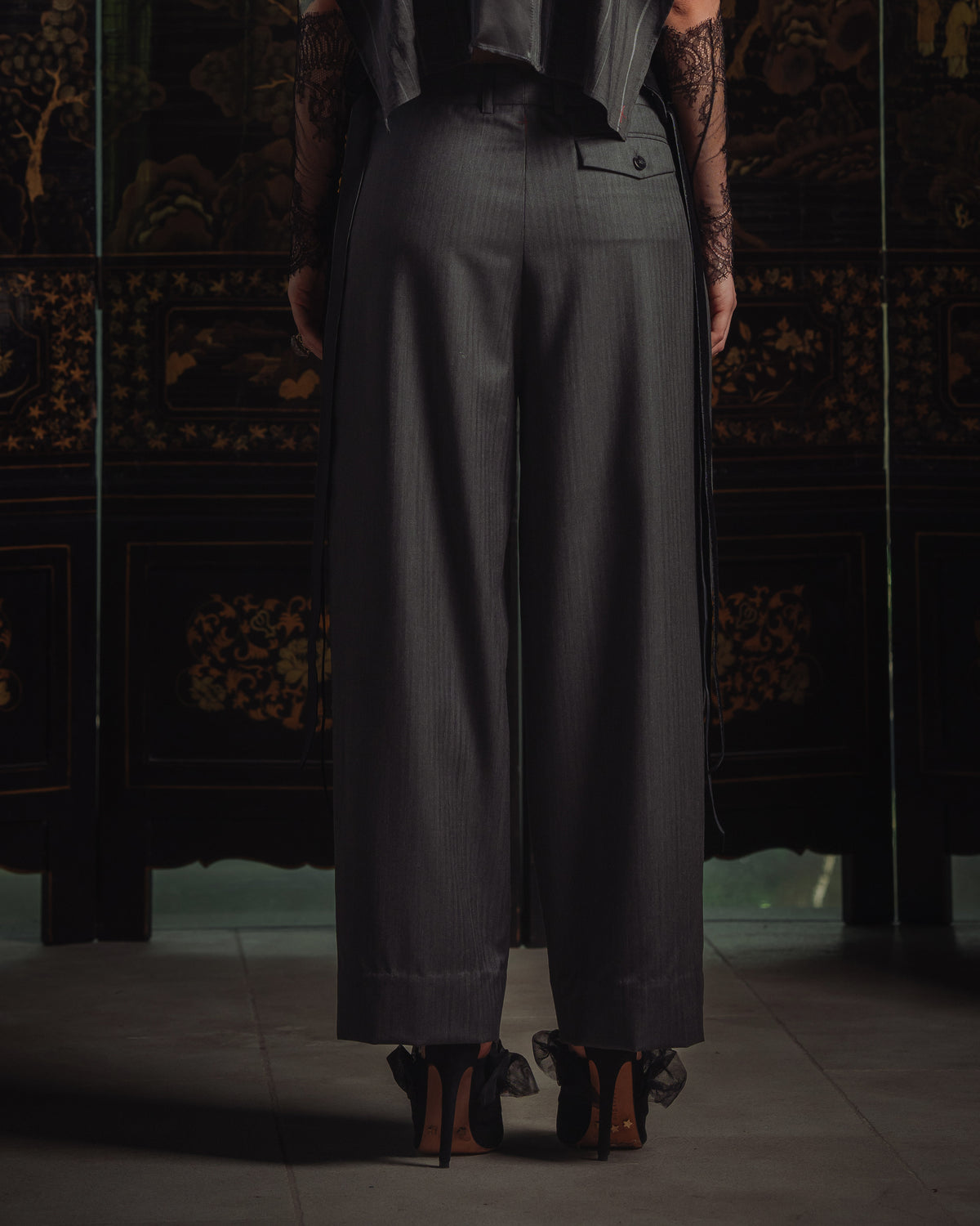Boyfriend Pants - Wool
