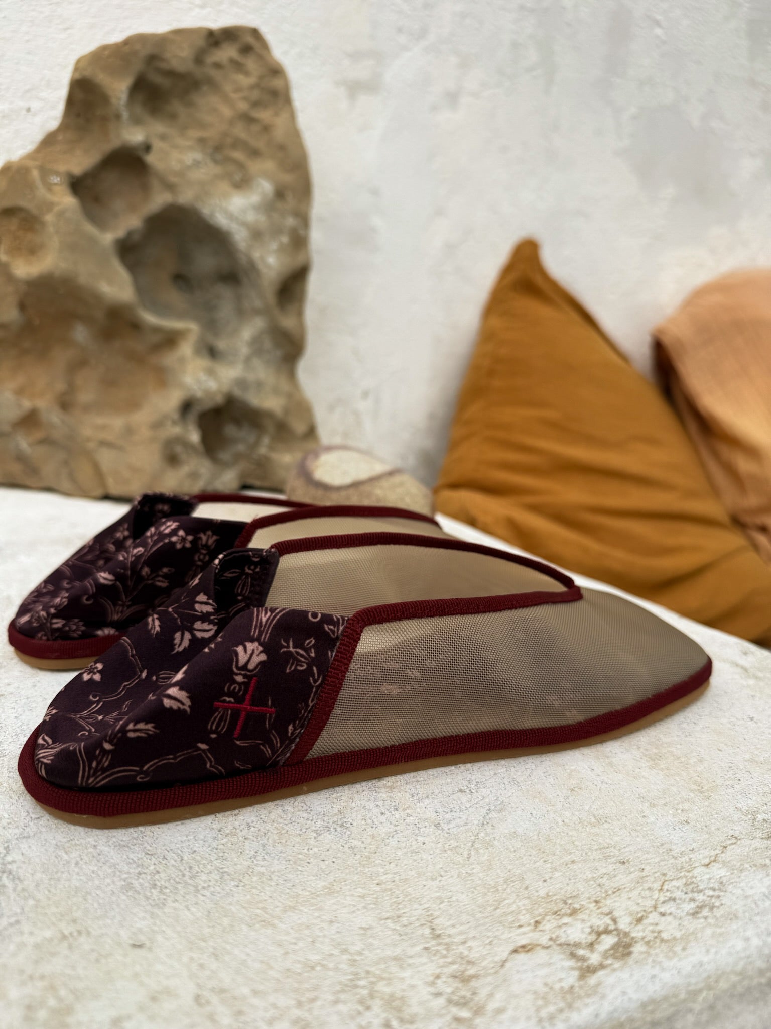 Fleur de Lis Slipper