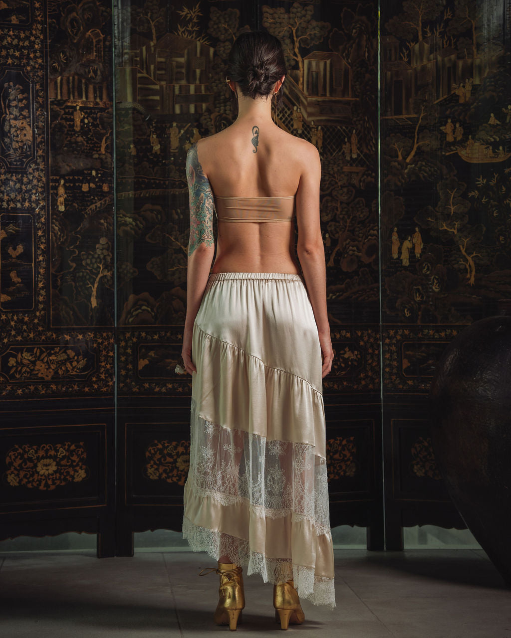 Honeymilk Lace Skirt