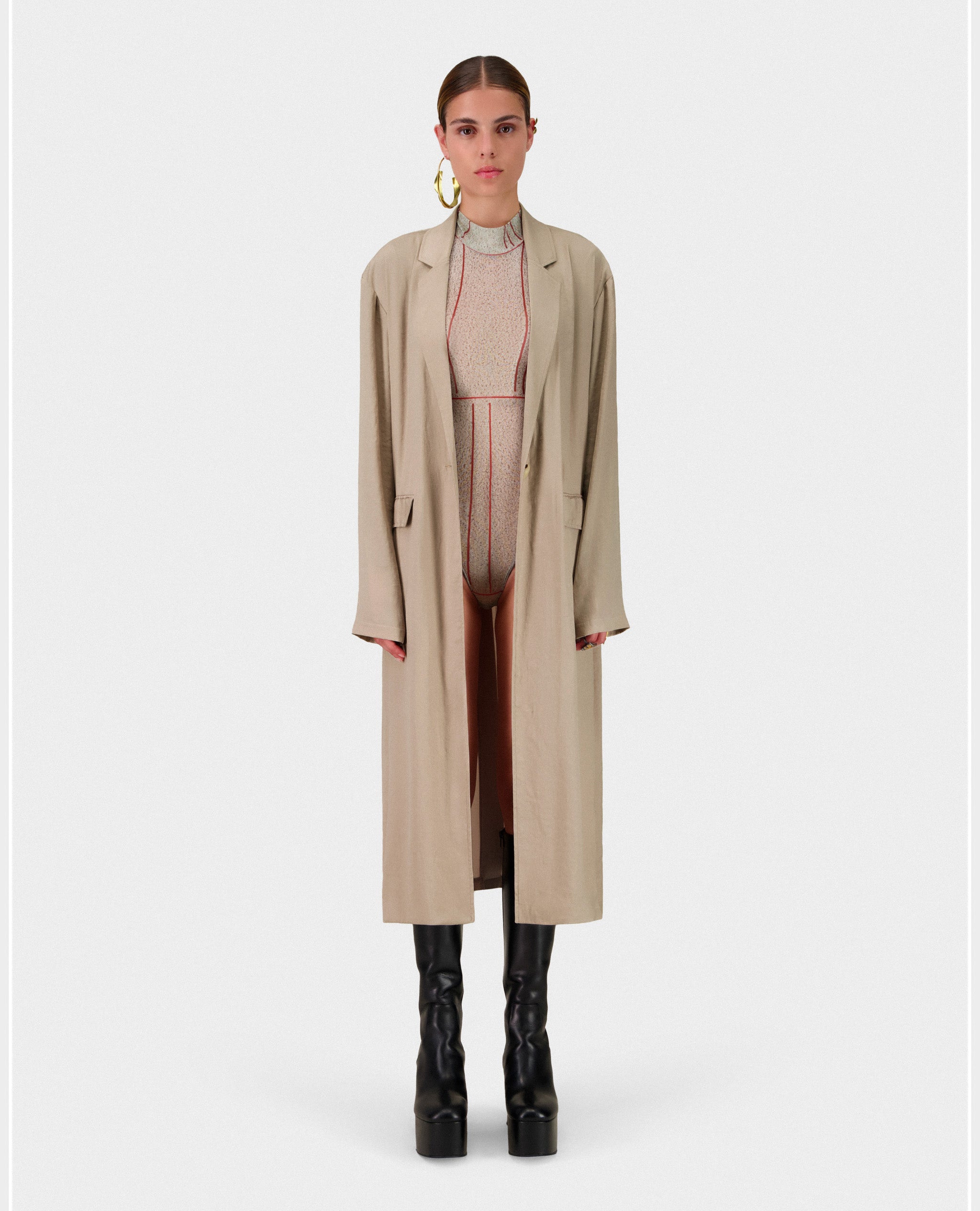 Lila Robe