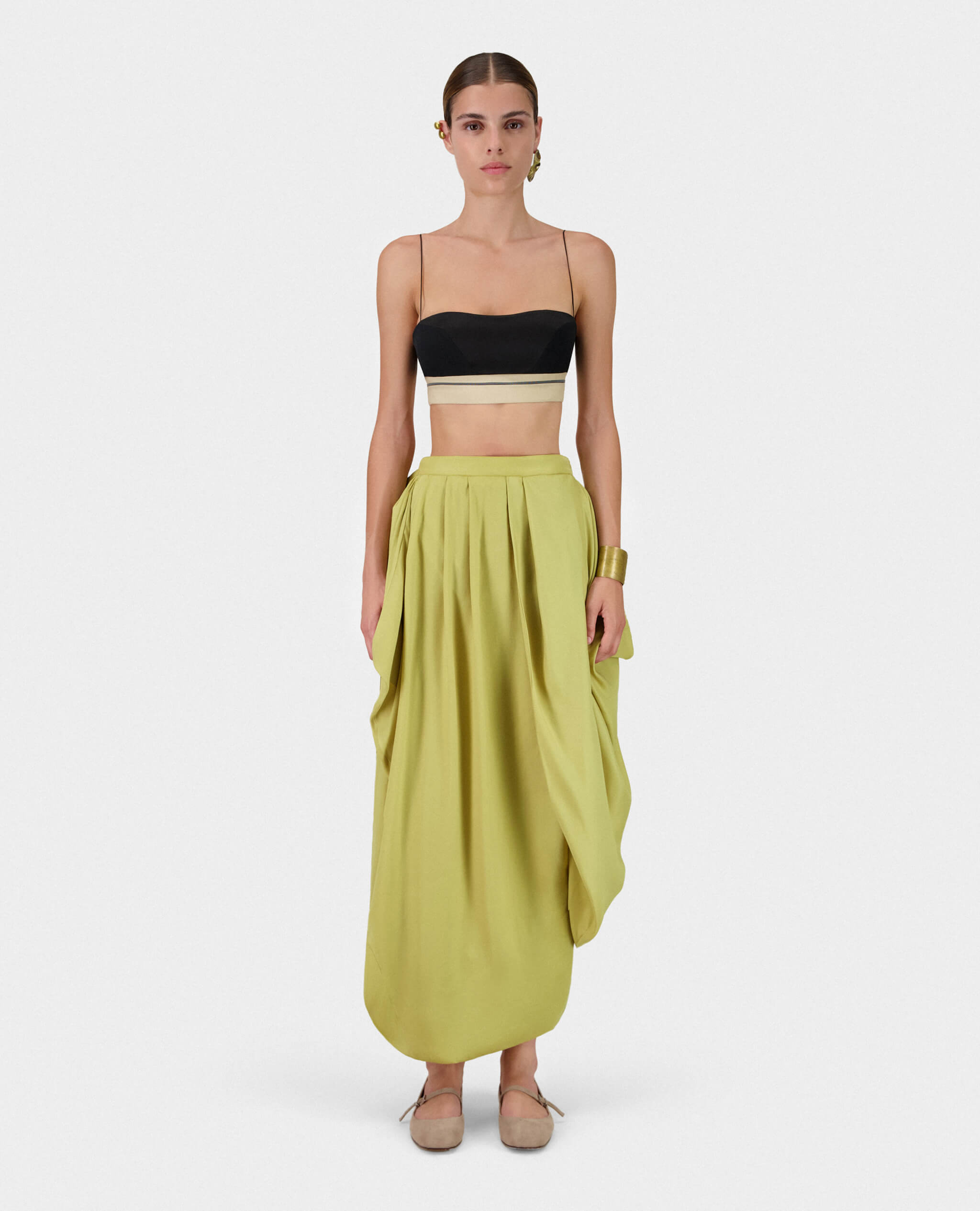 Sonia Skirt - Lime (Sold Out)