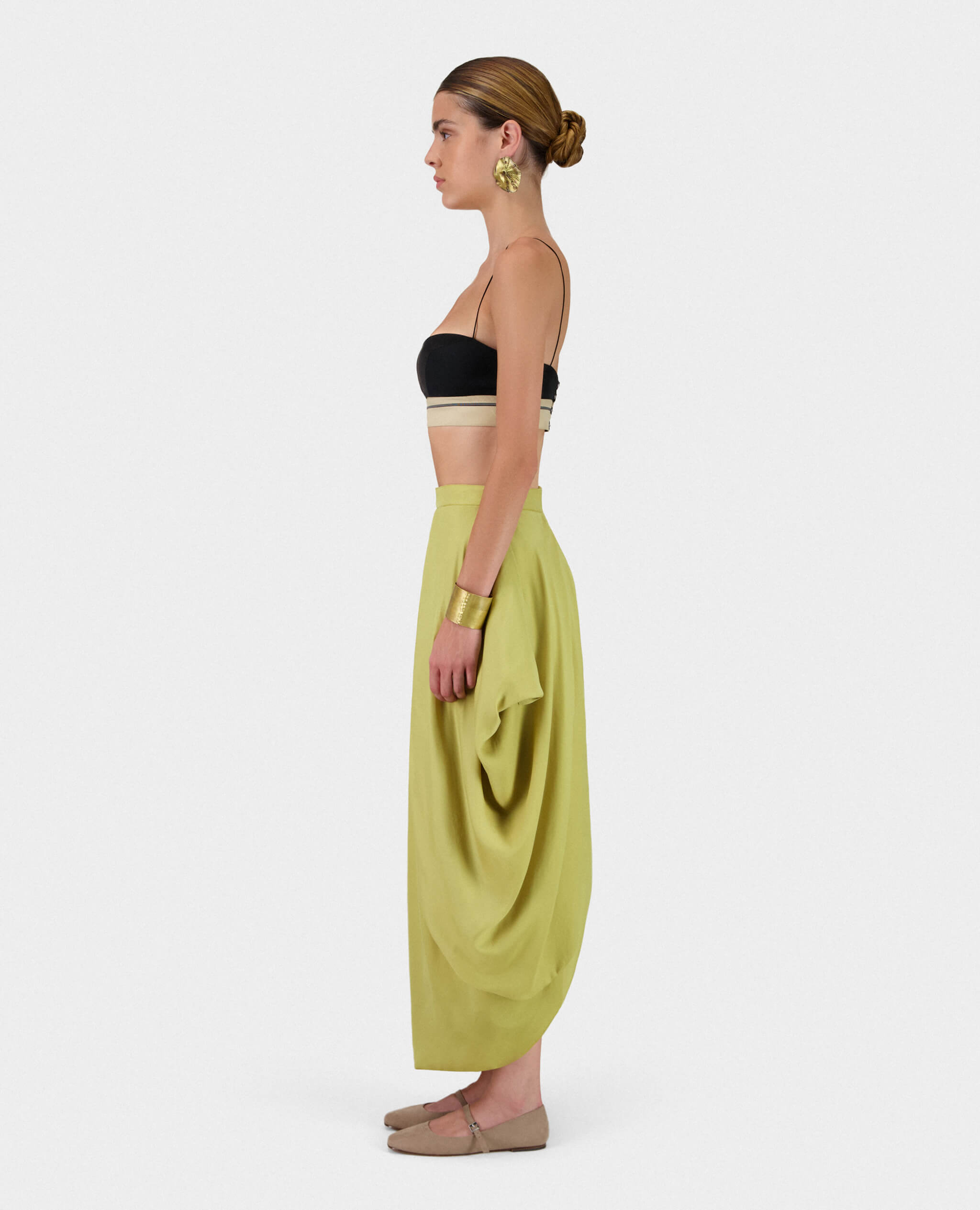 Sonia Skirt - Lime (Sold Out)