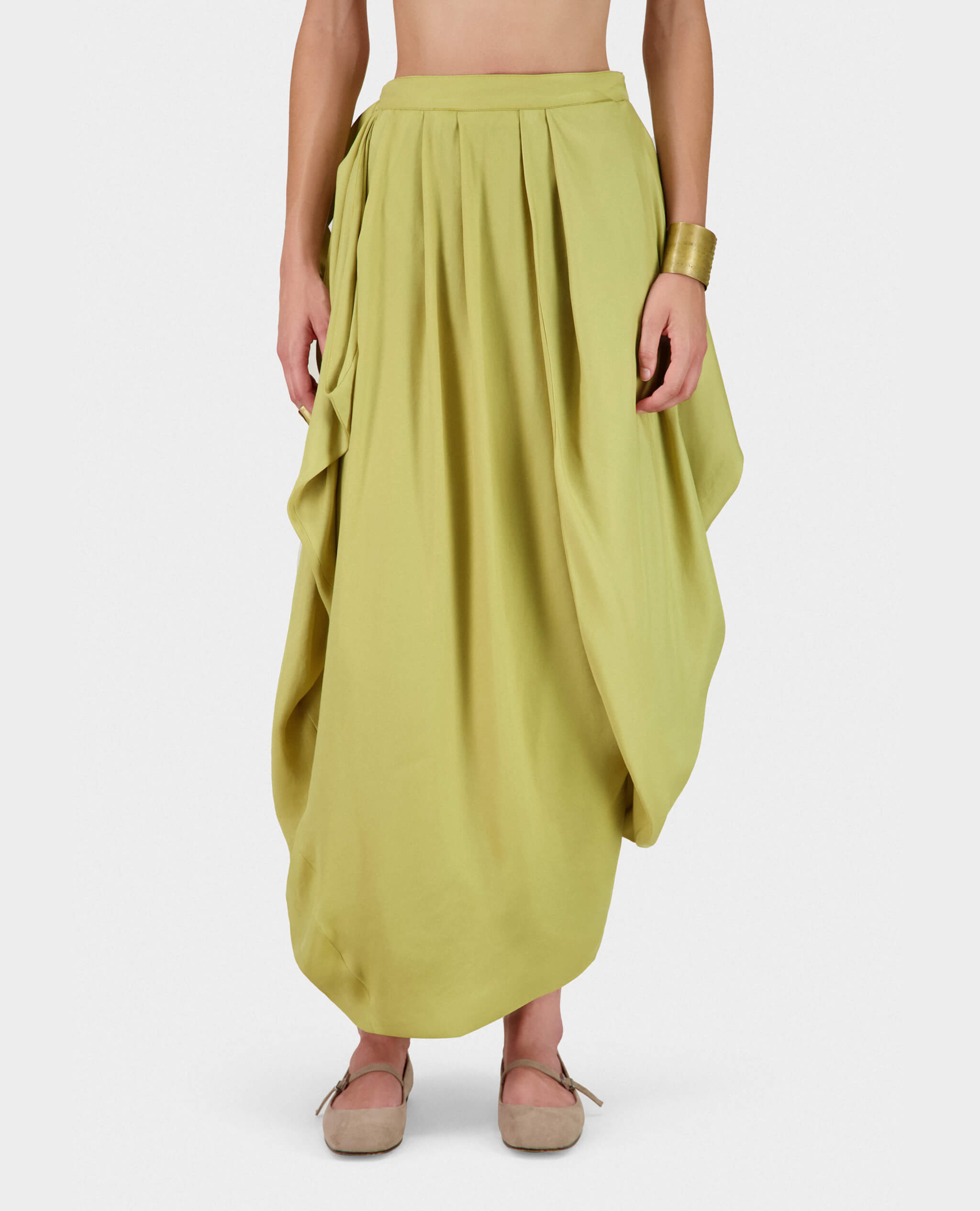 Sonia Skirt - Lime (Sold Out)