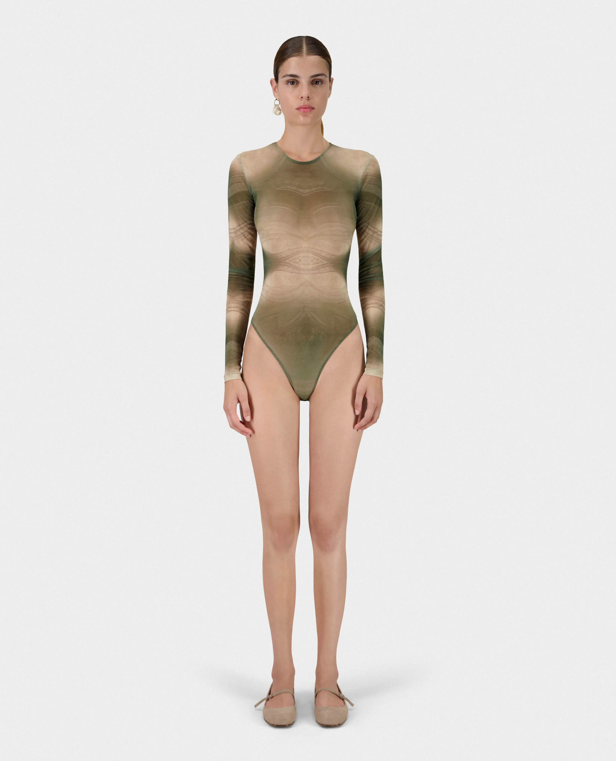 Tara Body - Green and Beige