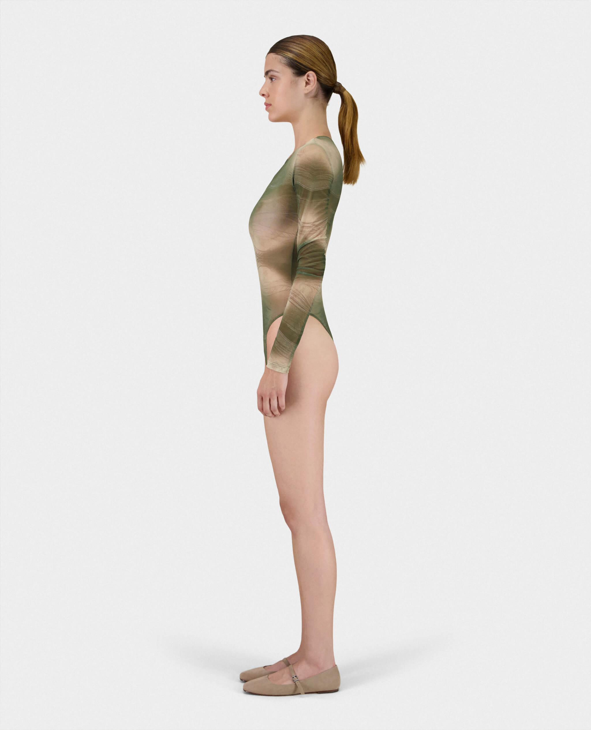 Tara Body - Green and Beige