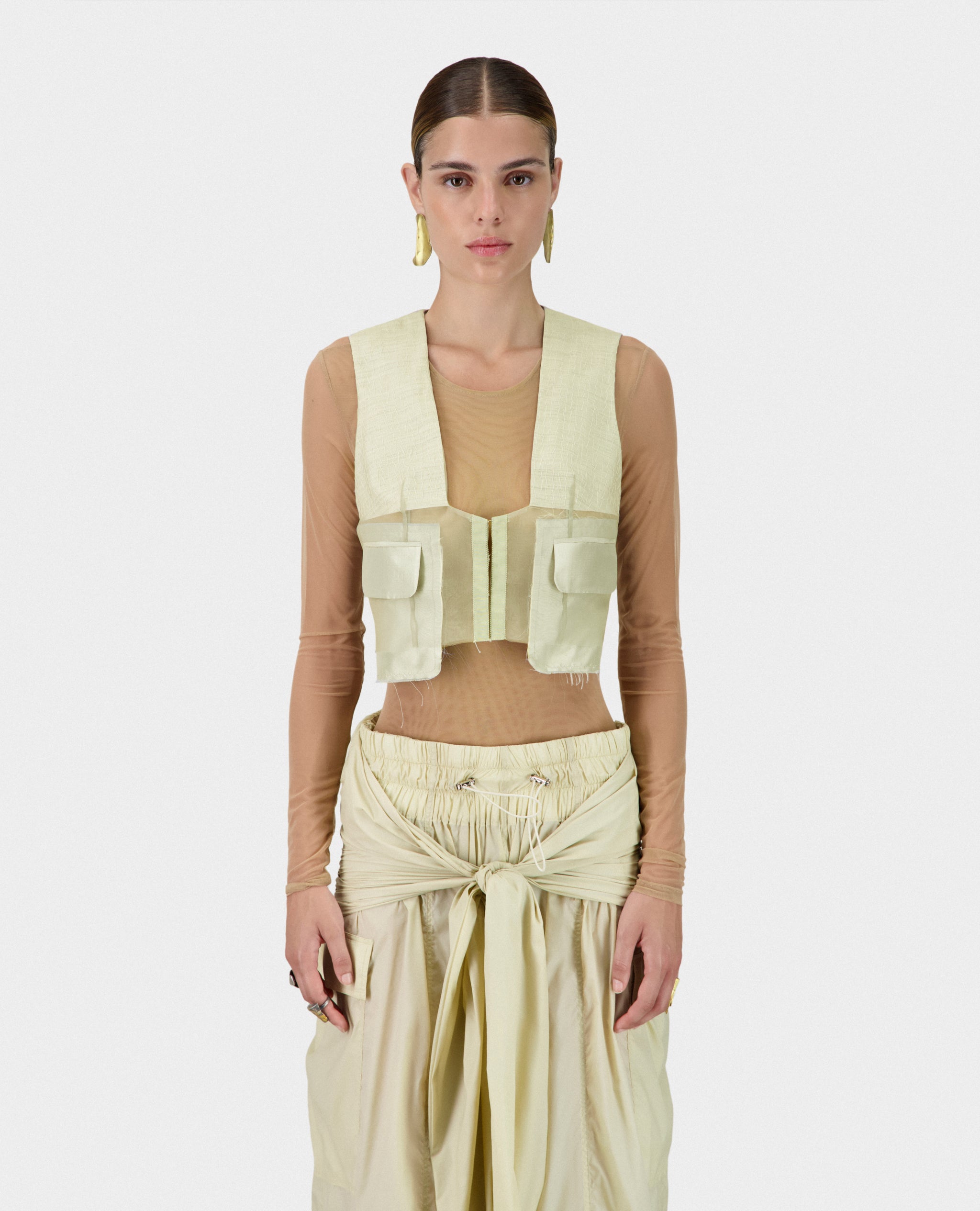 Grace Vest - Beige (Sold Out)
