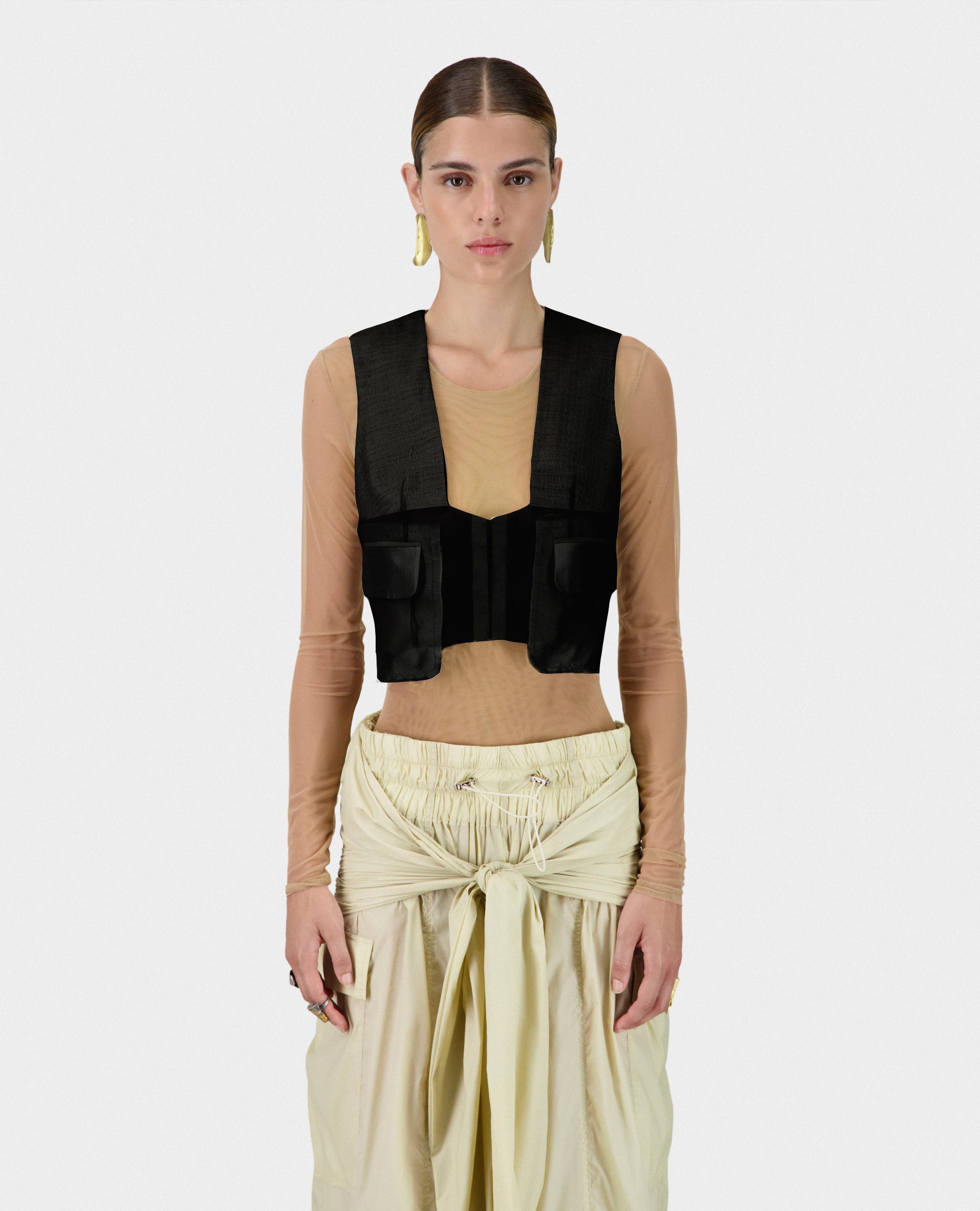 Grace Vest - Black