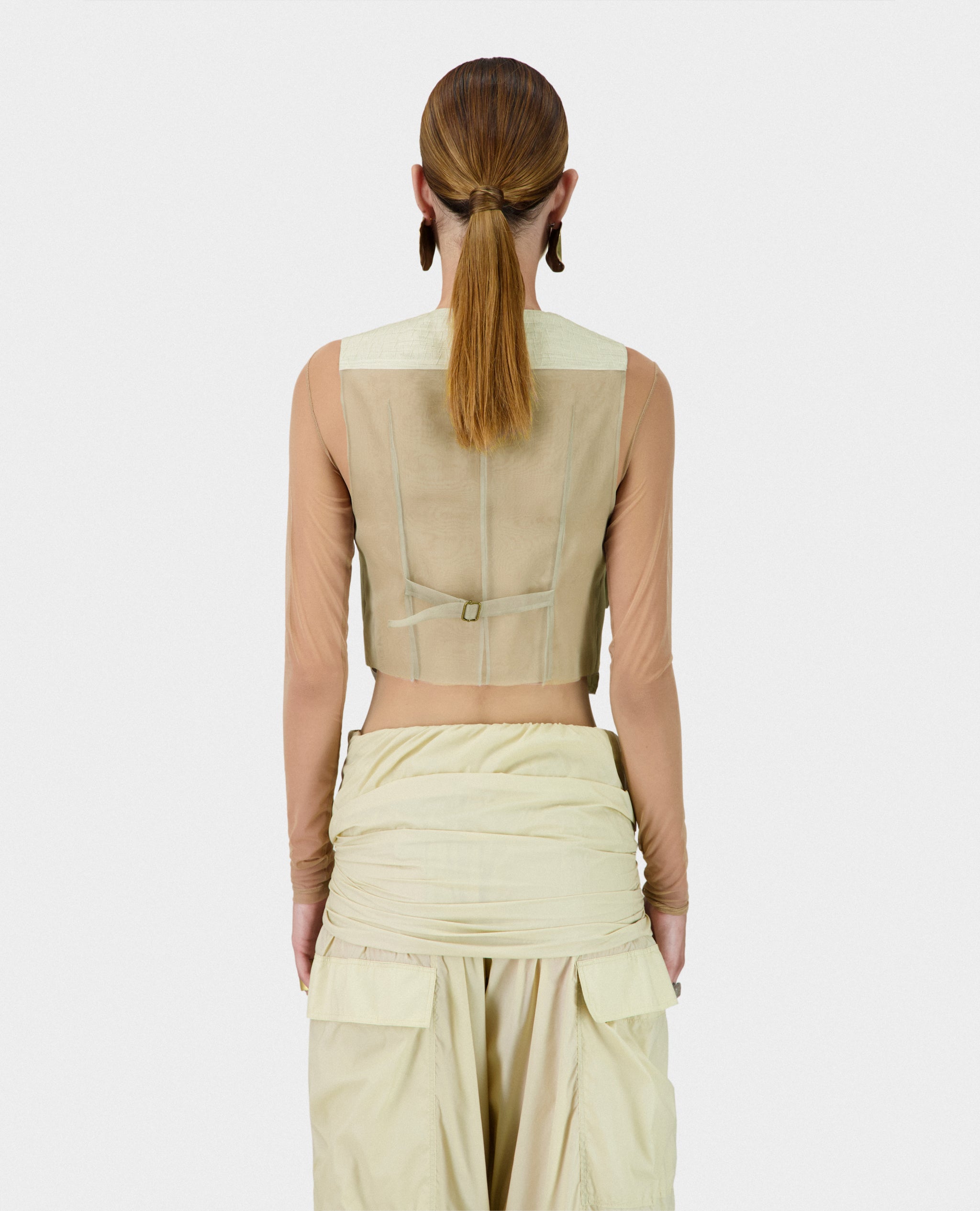Grace Vest - Beige (Sold Out)