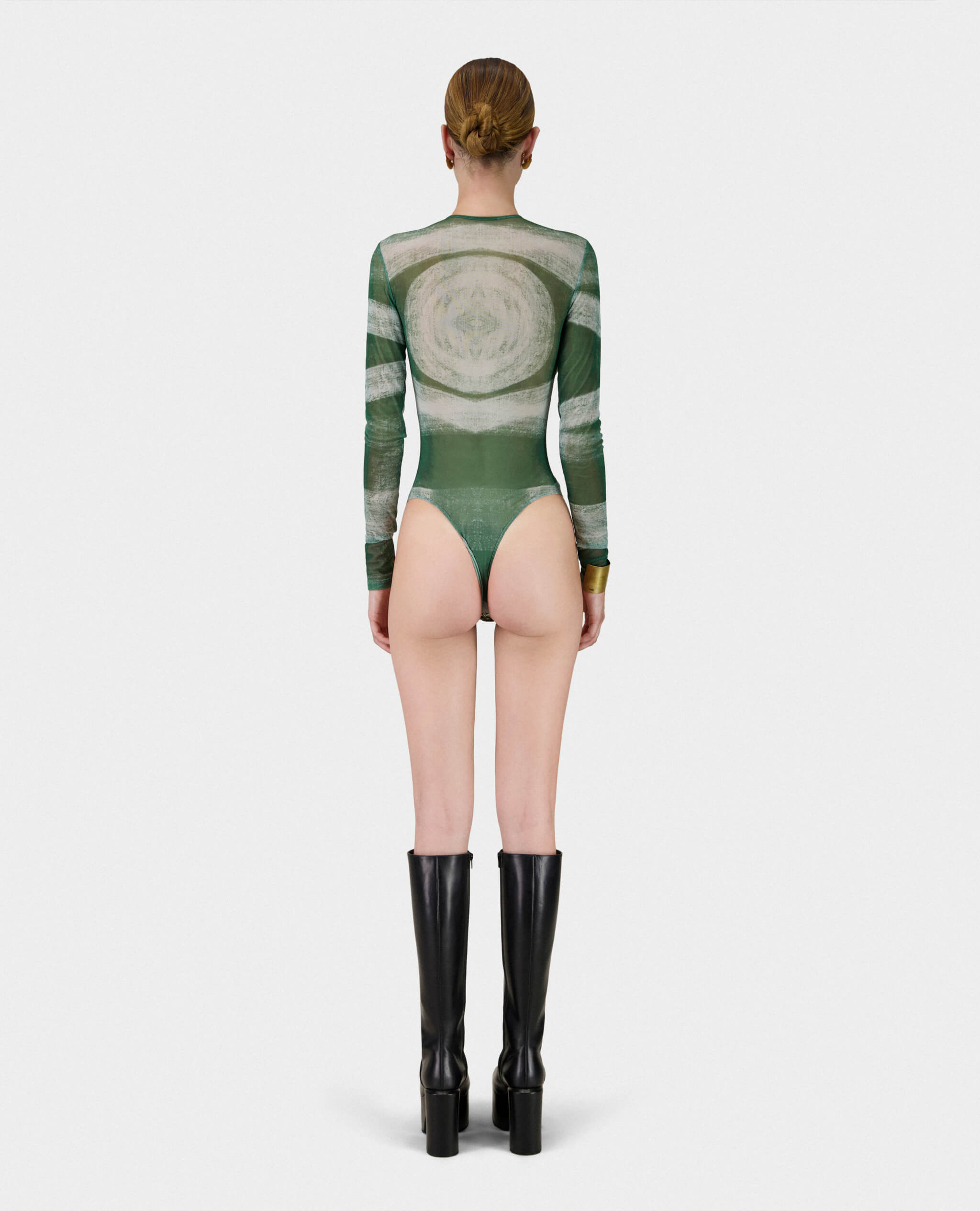 Tara Body - Green and White